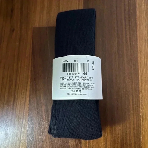 NWT Hanna Andersson Bright Basics Ankle Tights - Navy | 18-24 Months - Picture 3 of 4